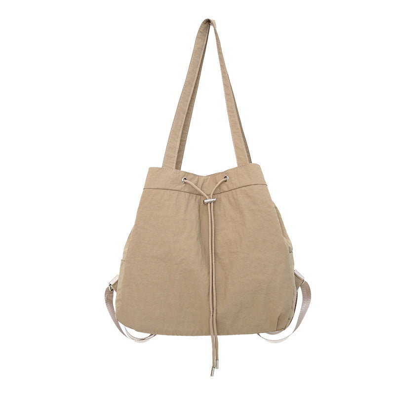 Fashionable Leisure Bag With Drawstring Bowlift