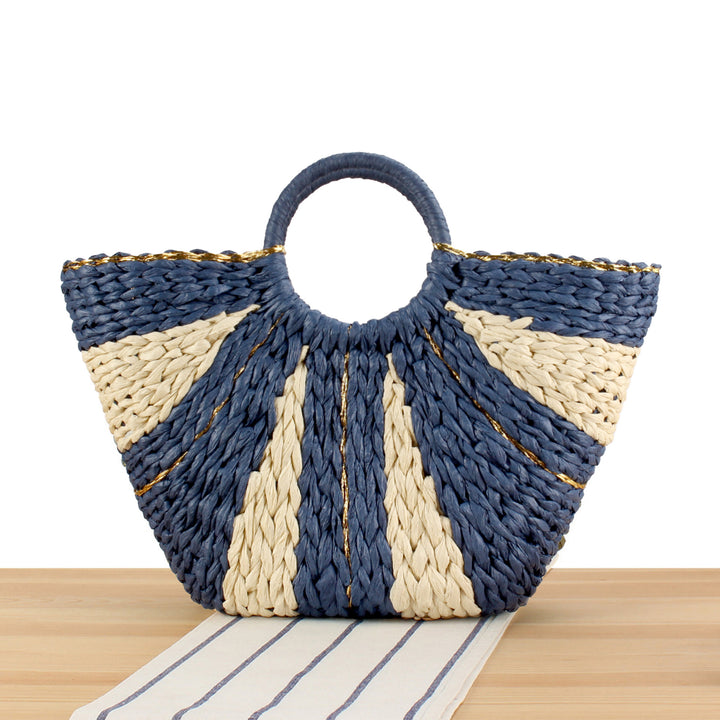 Elegant Woven Tote Bag with Extraordinary Design Bowlift