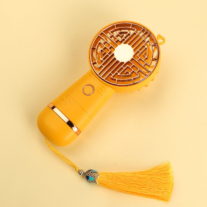Women's Portable Hand Fan with Elegant Design Bowlift