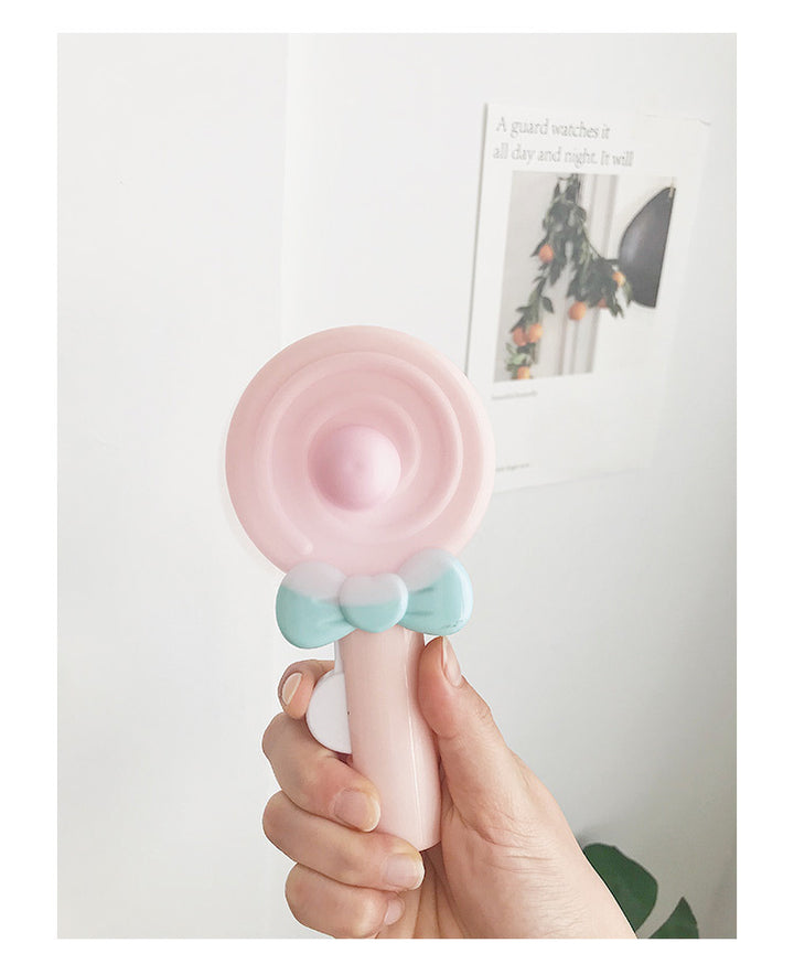 Women's Portable Hand Fan in Candy Shape Design Bowlift