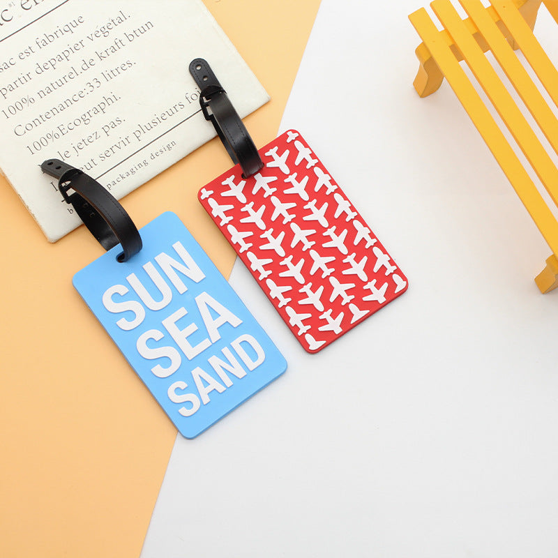 Unisex Luggage Tag with Personal Message Bowlift