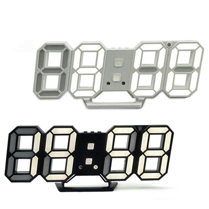 Digital LED Clock with Large Display and Sleep Mode Bowlift