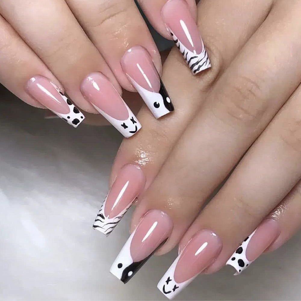 Artistic Animal Print Nail Art Extensions Bowlift