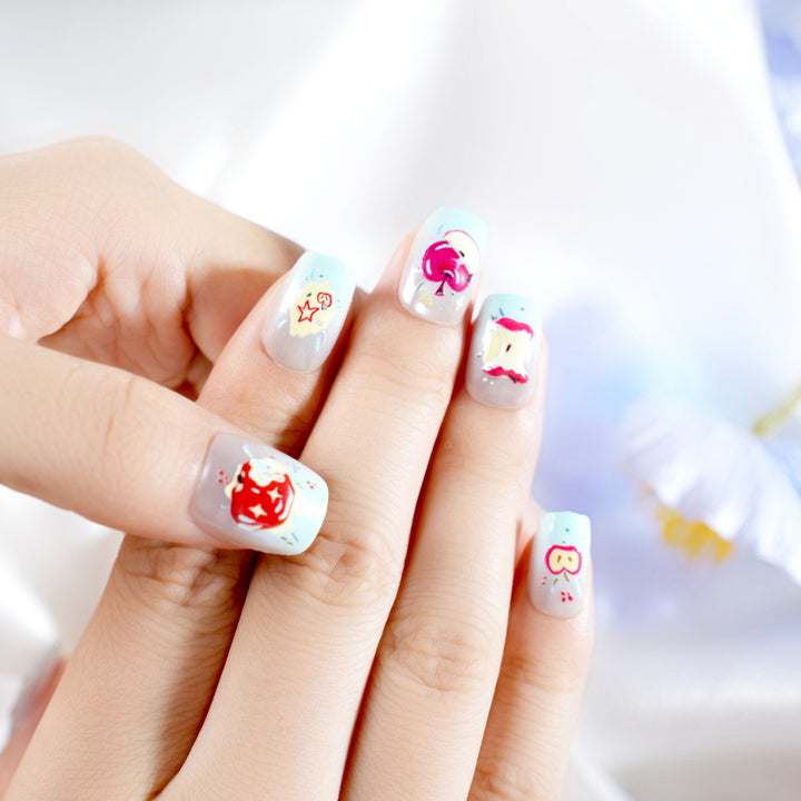 Artistic Cartoon Nail Art Bowlift