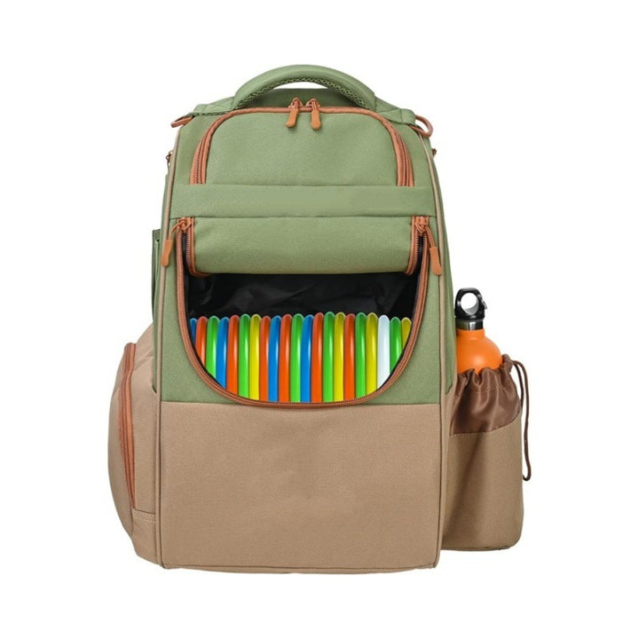 Discgolf Backpack with Special Compartments for Frisbees and Drinks Bowlift