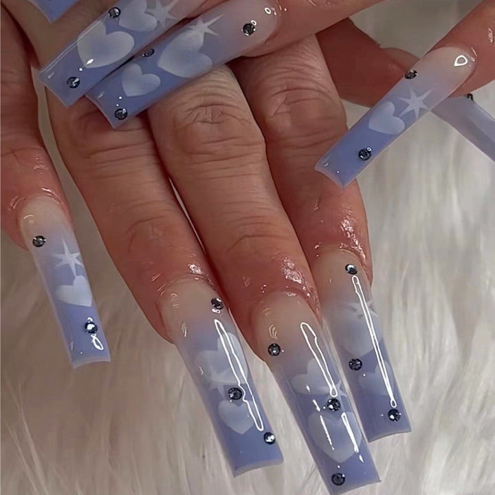 Artistic Press-On Nail Art Tips Bowlift