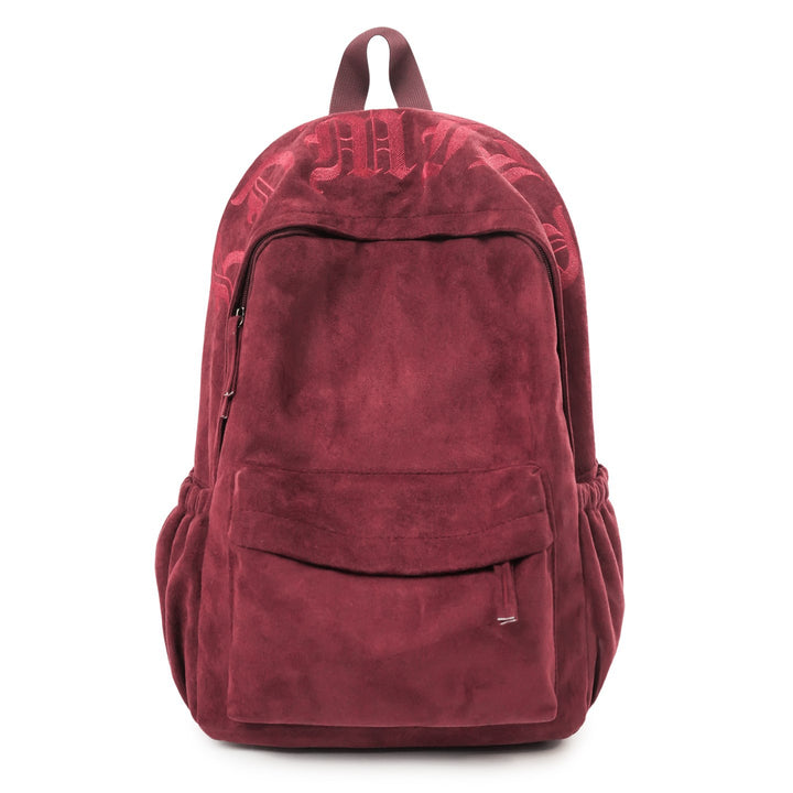 Soft Velvet Casual Backpack