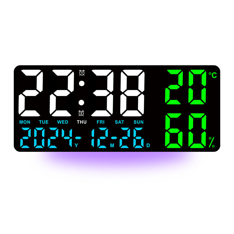 Digital multifunction alarm clock with large LED display Bowlift