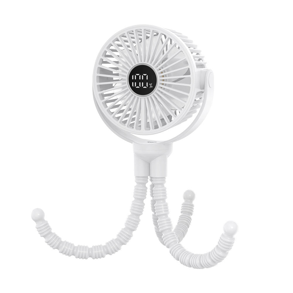 Unisex Flexible Arm Portable Fan Bowlift