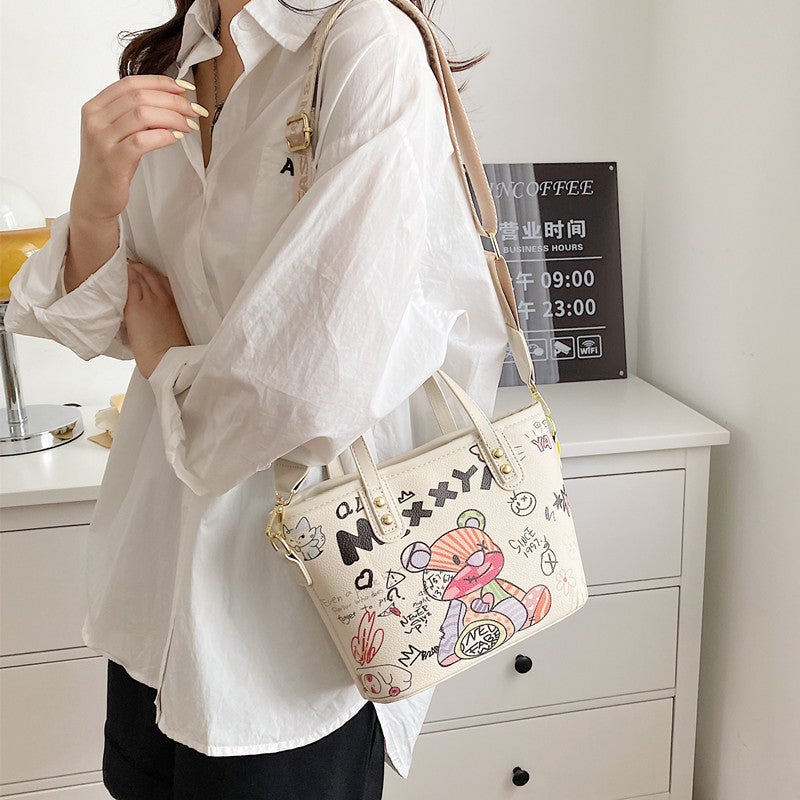 Creative Handbag in Colorful Art Style Bowlift