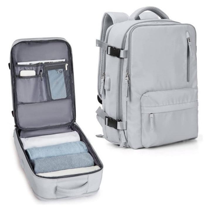 Multifunctional Travel Backpack with Insulated Laptop Compartment Bowlift