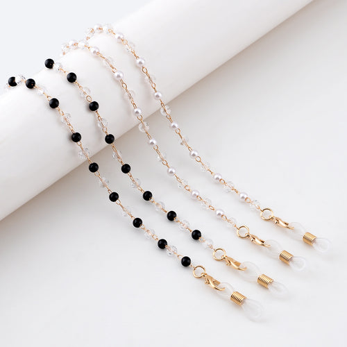 Elegant Beaded Eyewear Retainer Bowlift