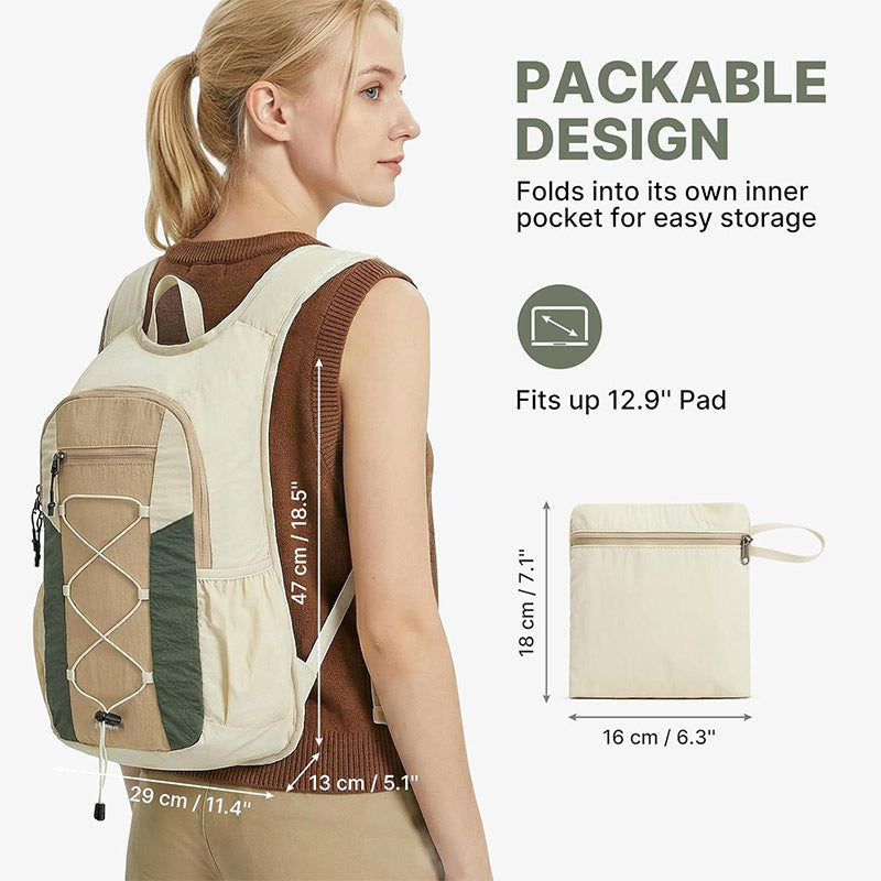 Ultralight Outdoor Backpack with Compact Storage Bowlift