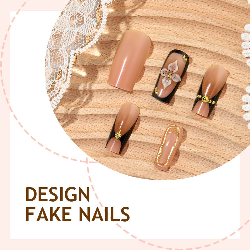 Elegant and creative artificial nail creations Bowlift