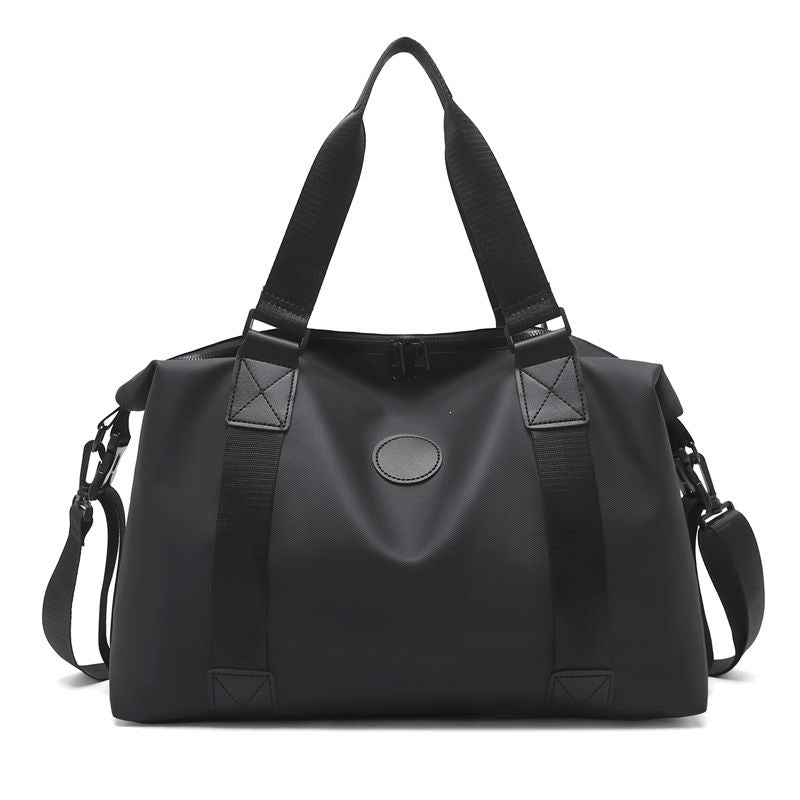 Sporty Travel Bag With Reinforced Interior And Removable Shoulder Strap Bowlift