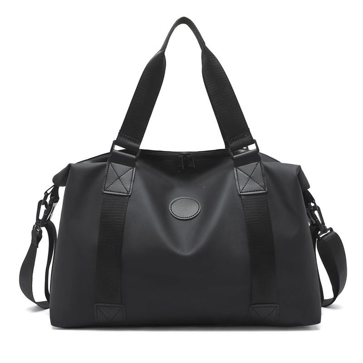 Sporty Travel Bag With Reinforced Interior And Removable Shoulder Strap Bowlift