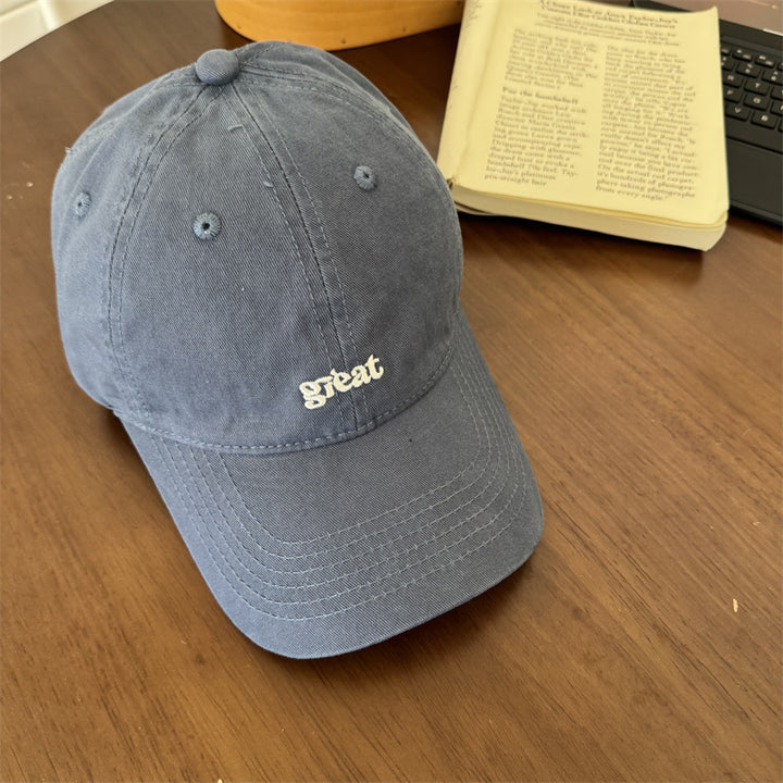 Men's Casual Cotton Adjustable Baseball Cap Bowlift