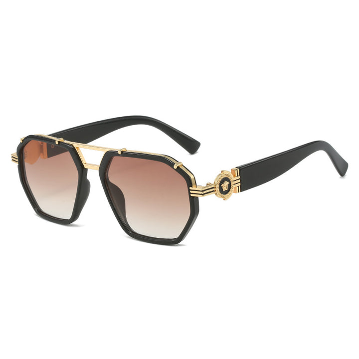 Elegant Oversized Geometric Sunglasses Bowlift