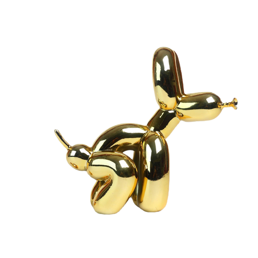 Decorative Dog Figure Bowlift
