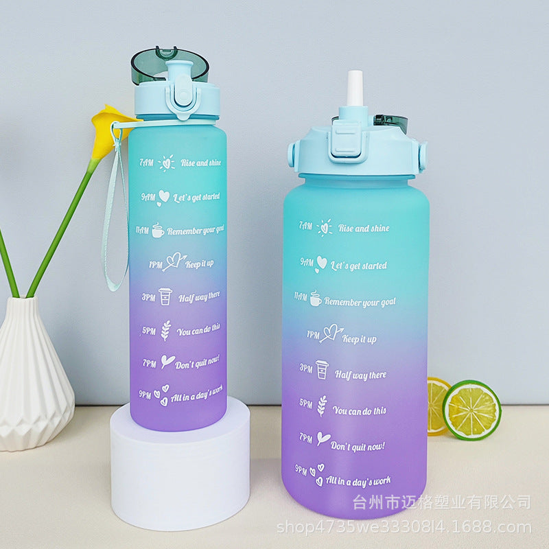 Women's Motivation Water Bottle Bowlift