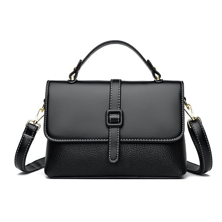 Elegant Dual-Tone Handbag Bowlift