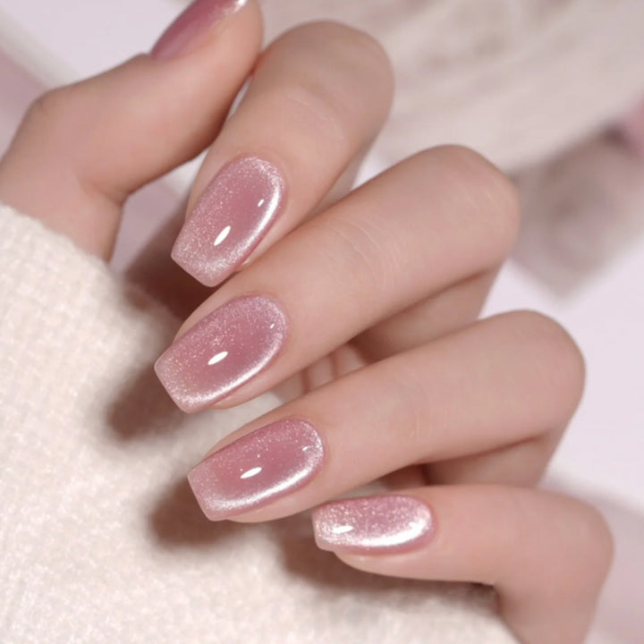 Sparkling Ombre Nail Art Bowlift