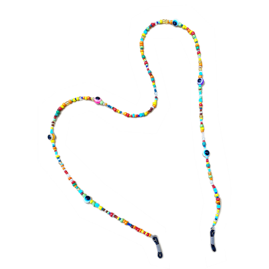 Colorful Beaded Eyewear Retainer Bowlift
