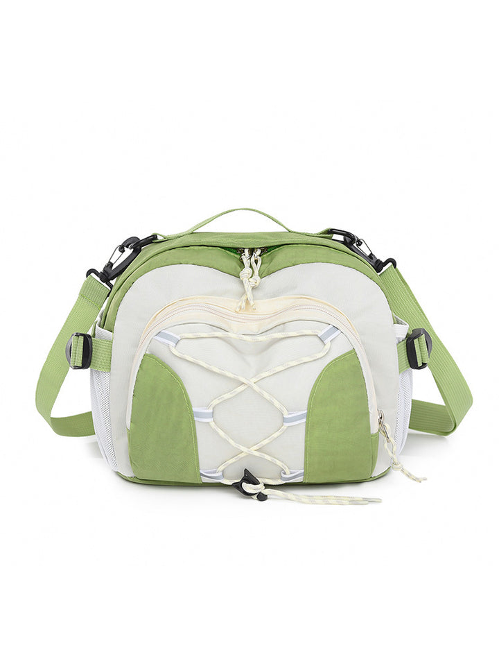 Lightweight Multi-Compartment Crossbody Bag Bowlift