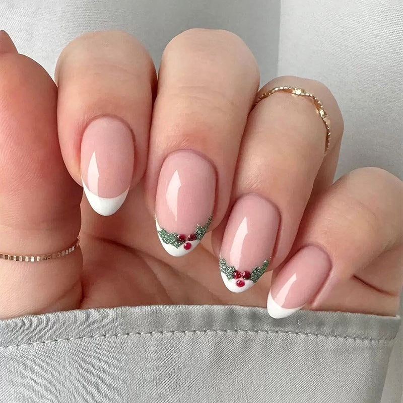 Nail art set with elegant floral accents Bowlift