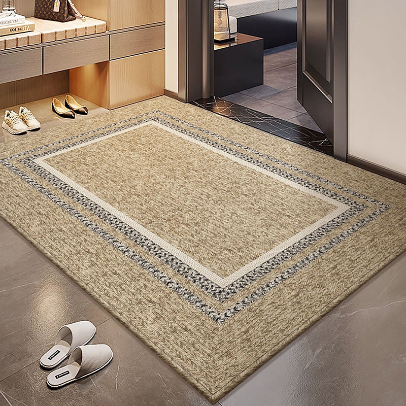 Elegant Textured Indoor Area Mat