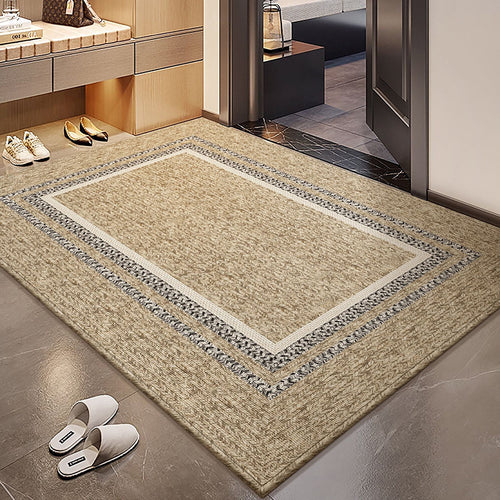 Elegant Textured Indoor Area Mat