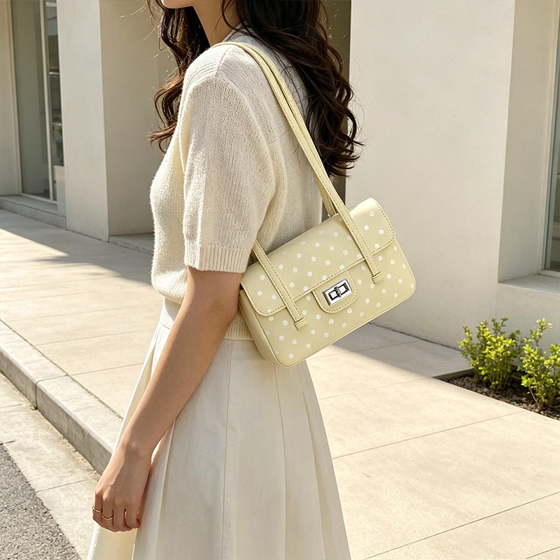 Charming Polka Dot Mini Purse Bowlift