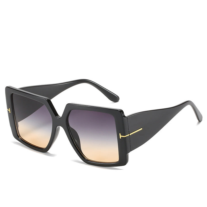 Unique Oversized Geometric Sunglasses Bowlift