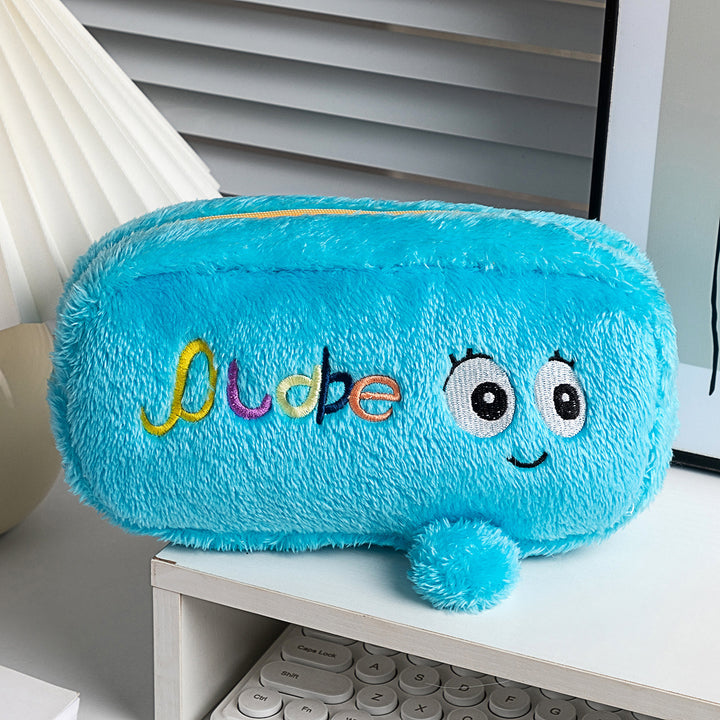 Plush Cartoon Pencil Case Bowlift