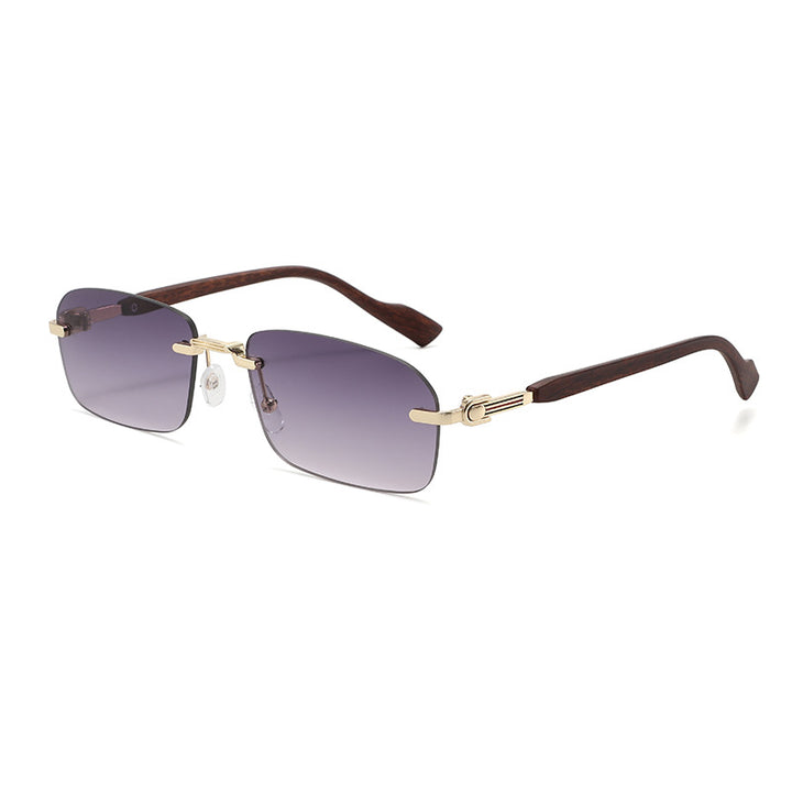 Men's Sleek Geometric Frame Sunglasses Bowlift