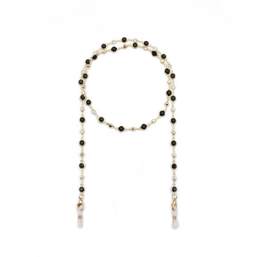 Stylish Gemstone-Linked Eyewear Chain Bowlift