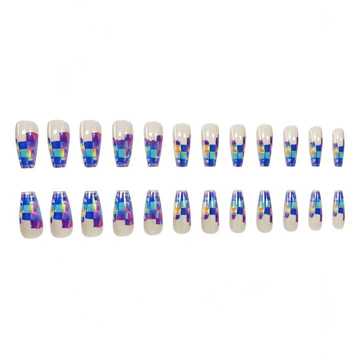 Artistic Transparent Acrylic Nail Extensions Bowlift