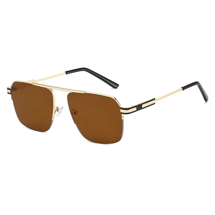 Men's Geometric Shield Sunglasses Bowlift