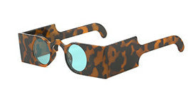Avant-Garde Angular Frame Sunglasses Bowlift
