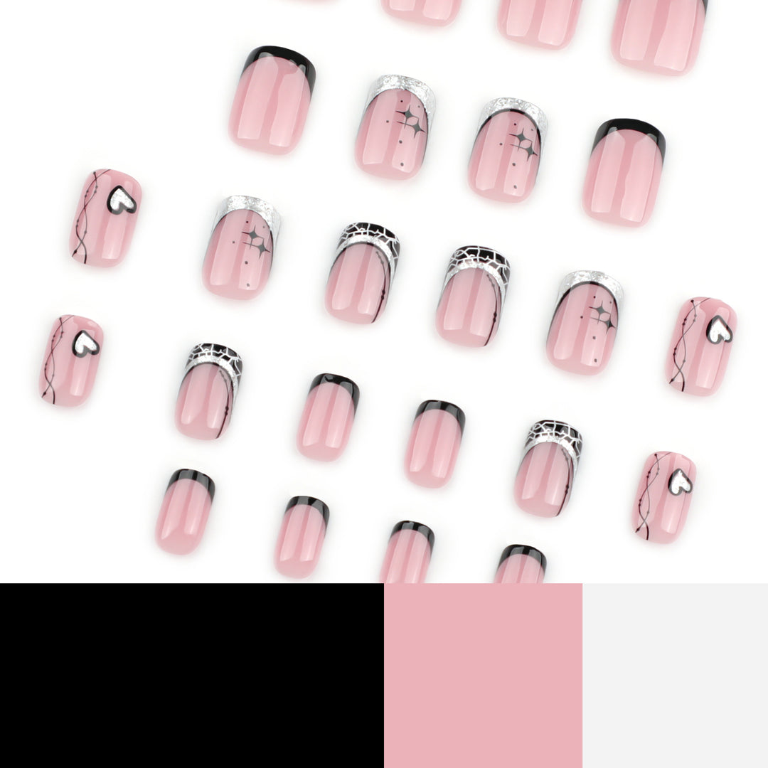 Artificial nail art with glamorous design Bowlift