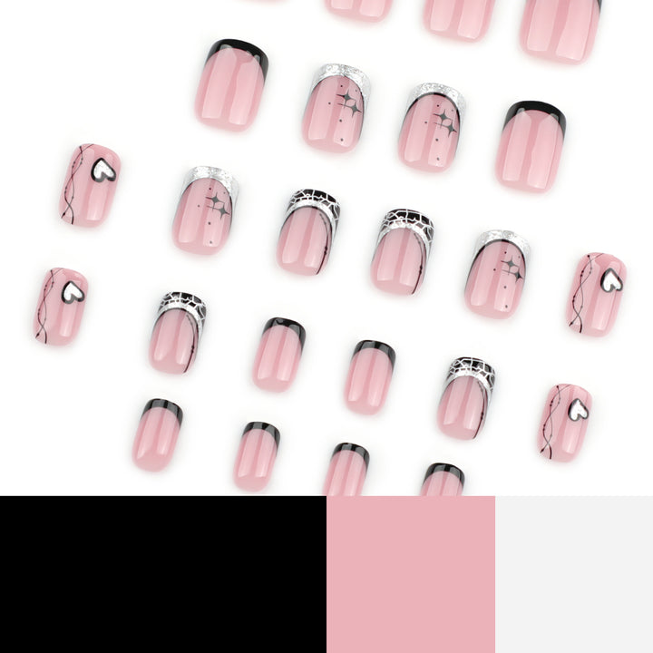 Artificial nail art with glamorous design Bowlift