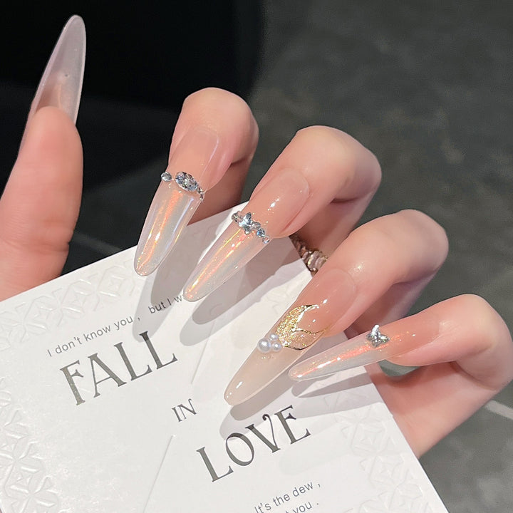 Artistic Acrylic Press-On Nail Designs Bowlift