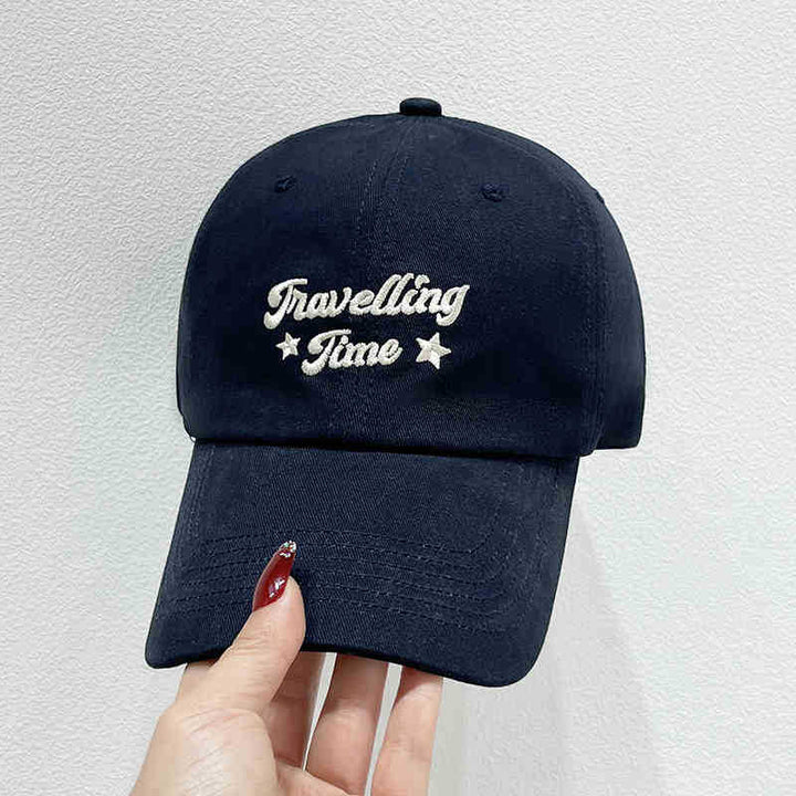 Women's Embroidered Casual Baseball Cap Bowlift
