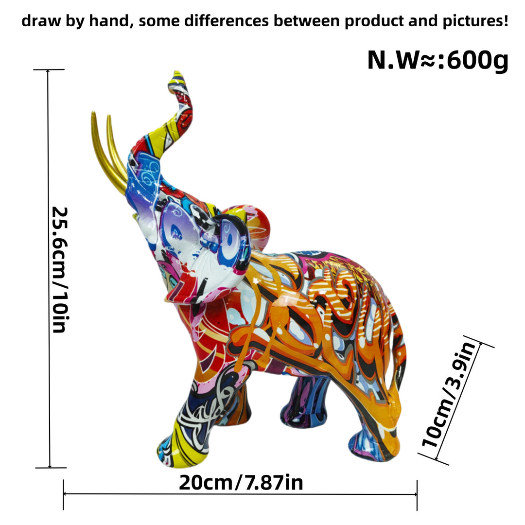 Artistically designed elephant figure Bowlift