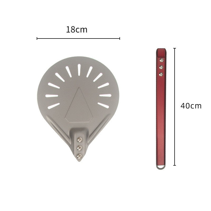 perforated aluminum pizza peel with detachable ergonomic handle Bowlift