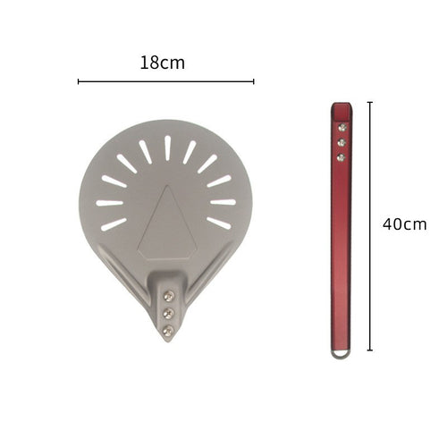 perforated aluminum pizza peel with detachable ergonomic handle Bowlift