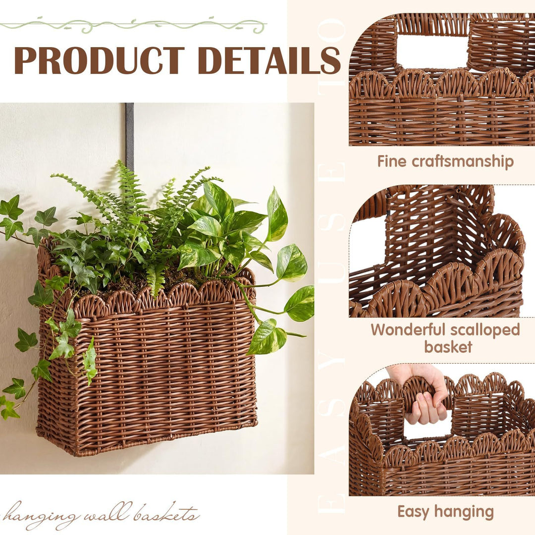 Handcrafted storage basket with curved edge Bowlift
