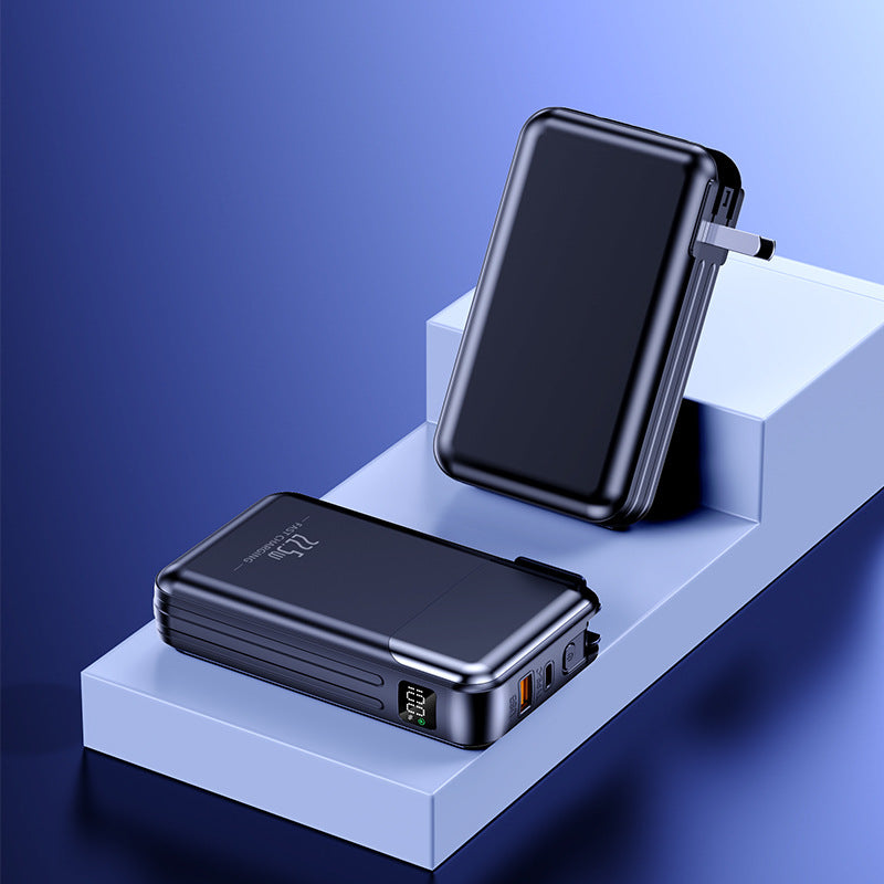 High-performance power bank with integrated fast charger Bowlift