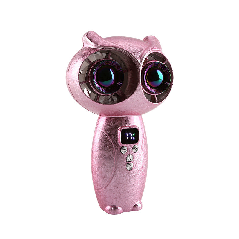 Ladies portable mini fan in owl design Bowlift