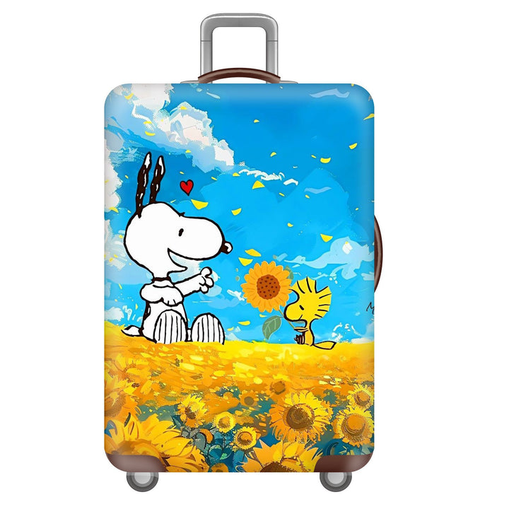 Unisex Hard-shell luggage with playful Snoopy motif Bowlift